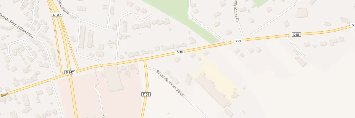 Plan du 106 Rte de Blou à Longué-Jumelles