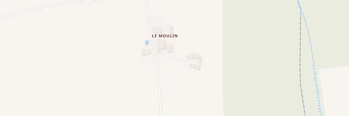 Plan du 9001 Le Moulin à Tourtenay
