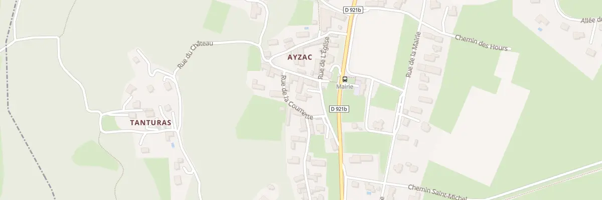 Plan du 5030 Le Village à Ayzac-Ost