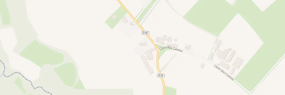 Plan du 36 Rte de Tarbes à Gardères