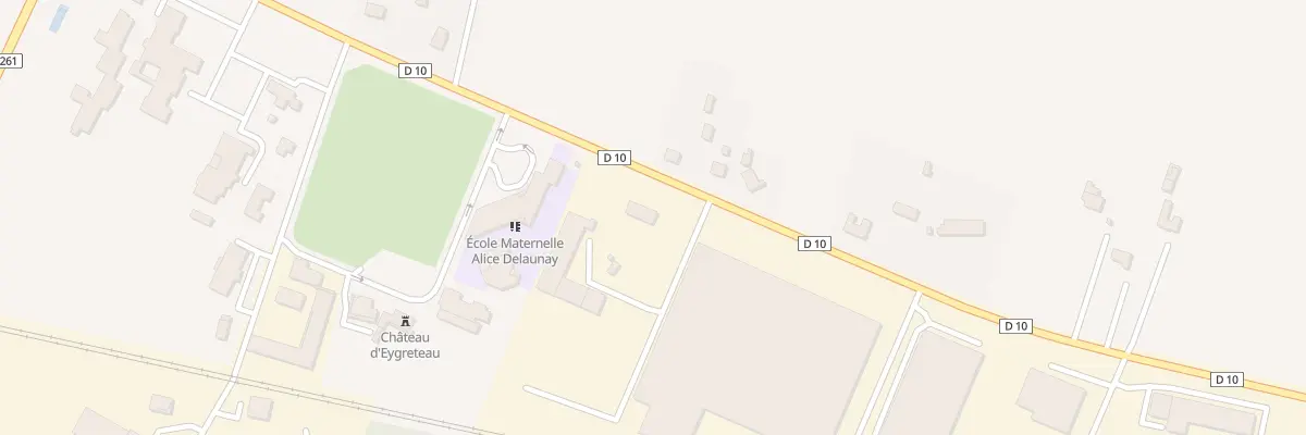 Plan du 9007 Eygreteau Est à Coutras