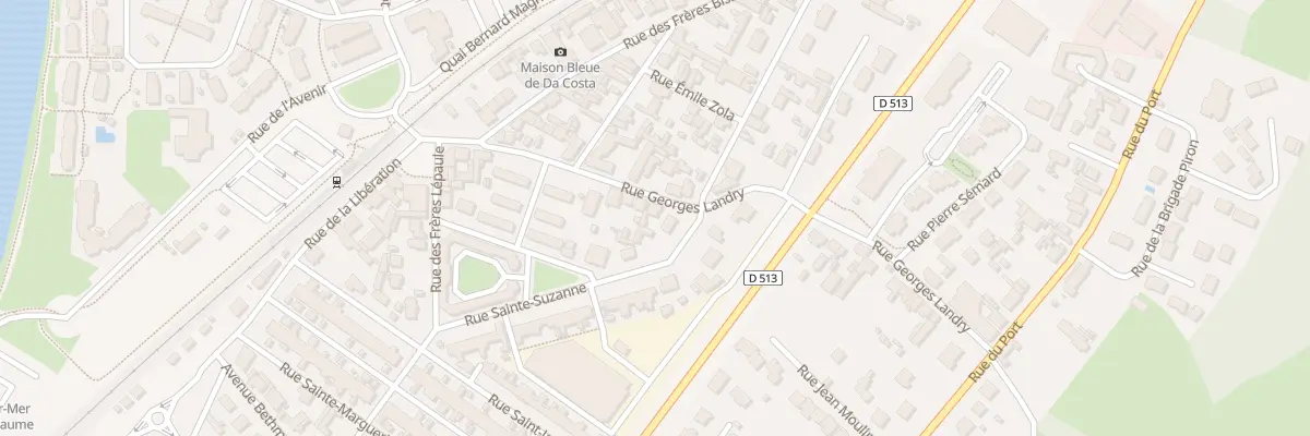 Plan du 24 Rue Georges Landry à Dives-sur-Mer