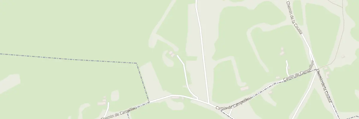Plan du 12 Cami de Campeillou à Omex