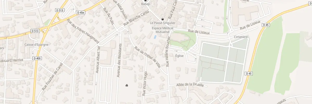 Plan du 13 Rue de l’Hôtel de Ville à Dives-sur-Mer