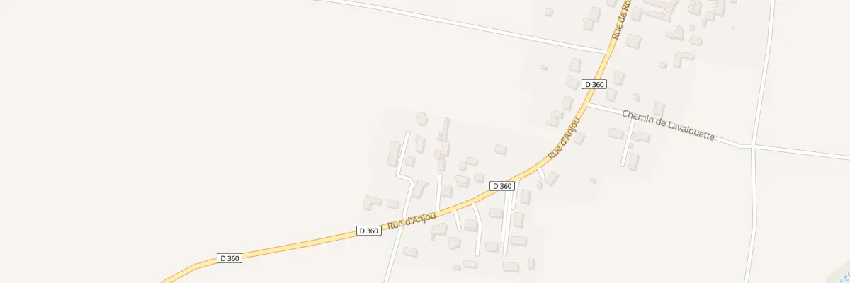 Plan du 5149F Rue d’Anjou à Artannes-sur-Thouet