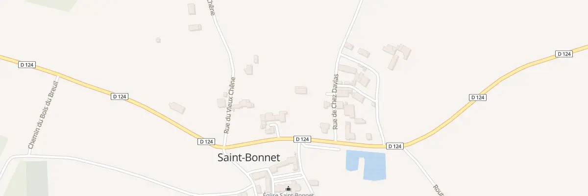 Plan du 6 Rue du Vieux Chene à Terres-de-Haute-Charente