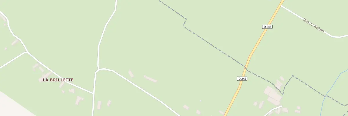 Plan du 10 Le Chene à Nécy