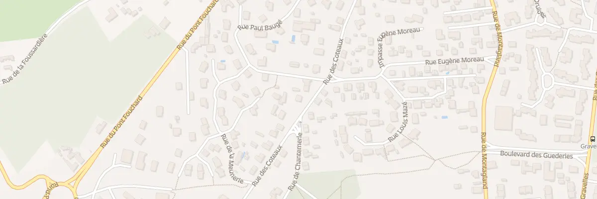 Plan du 58 Rue des Coteaux à Saumur