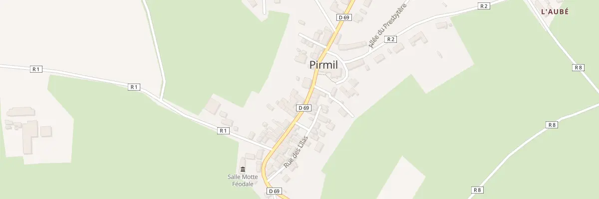 Plan du 8 Rue Henri Laloue à Pirmil