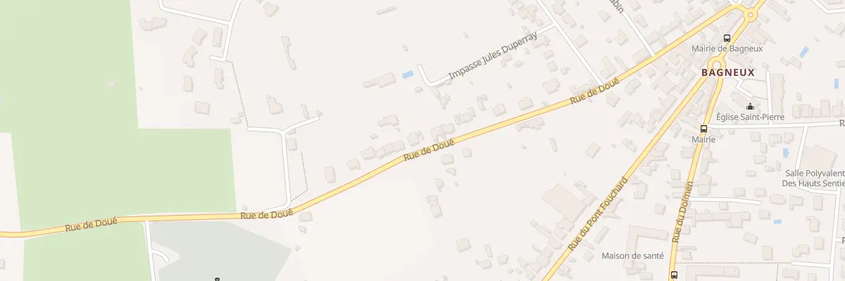 Plan du 140 Rue de Doué à Saumur