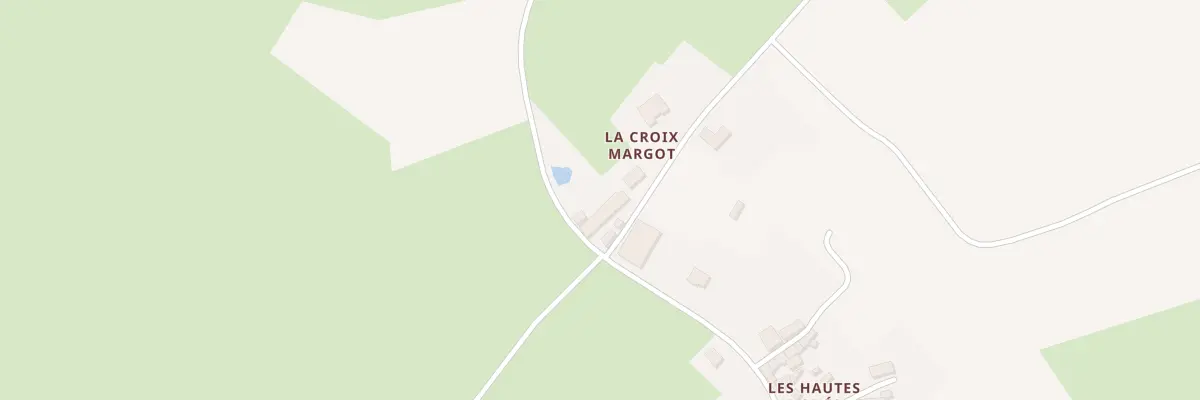 Plan du 3 La Croix Margot à Oroux