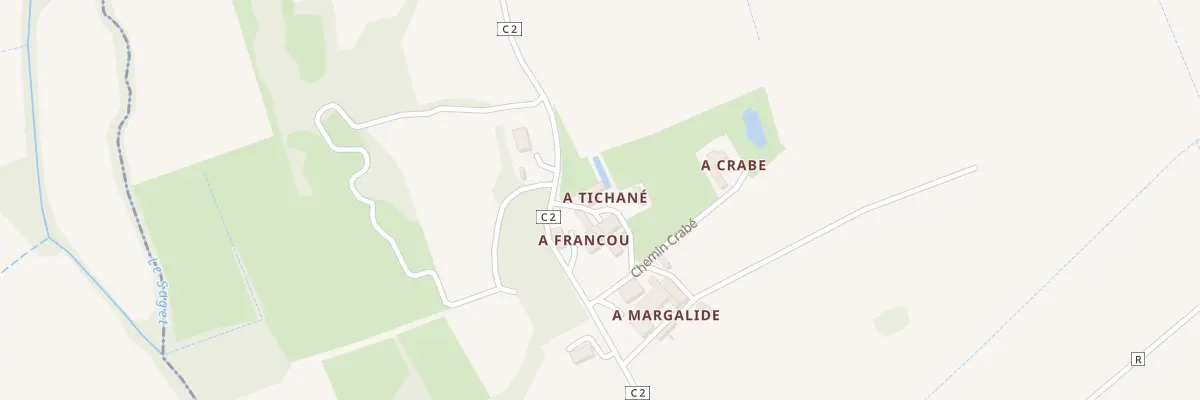 Plan du 5036 A Tichane à Maumusson-Laguian