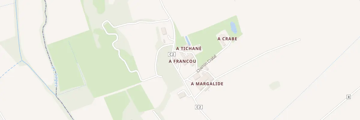 Plan du 5037 A Francou à Maumusson-Laguian