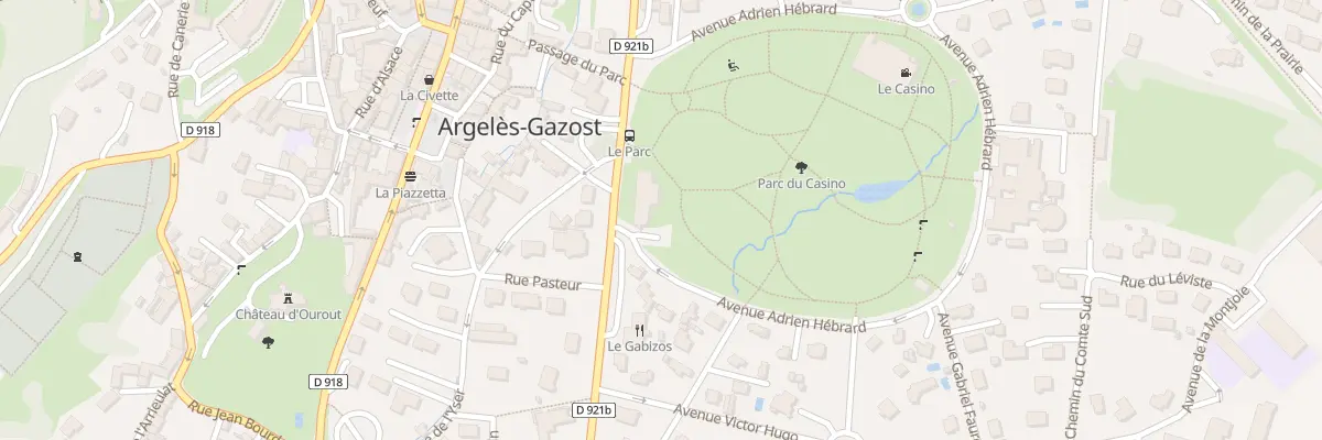 Plan du 29 Av des Pyrénées à Argelès-Gazost