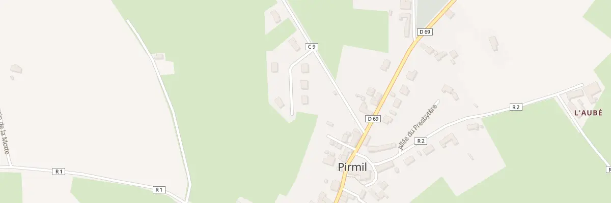 Plan du 5 Res du Cloteau à Pirmil