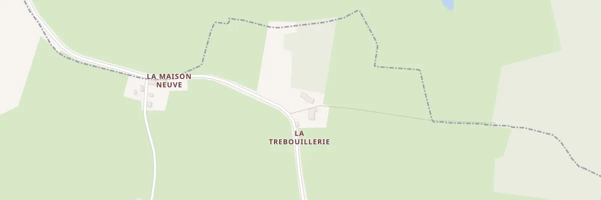 Plan du 1 La Trebouillerie à Tassillé