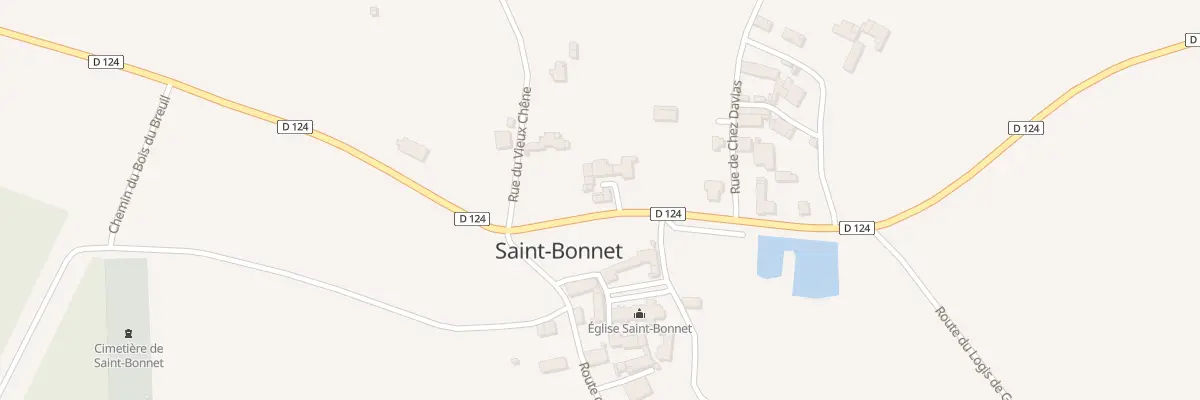 Plan du 5007 Champ des Vignes à Saint-Bonnet