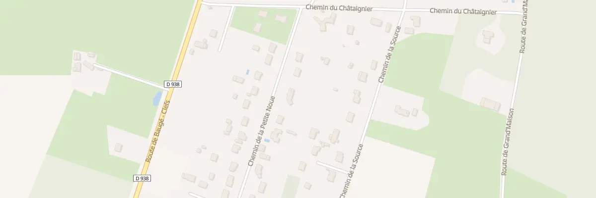 Plan du 141 Che de la Petite Noue à Baugé-en-Anjou