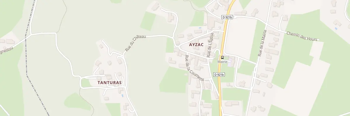 Plan du 1 Pl de la Fontaine à Ayzac-Ost