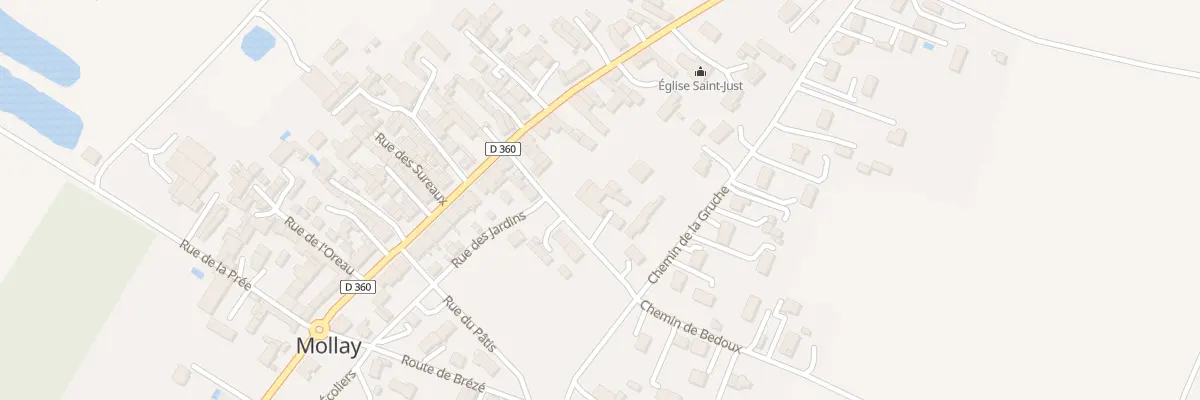 Plan du 5281F Rue de la Fontaine à Saint-Just-sur-Dive