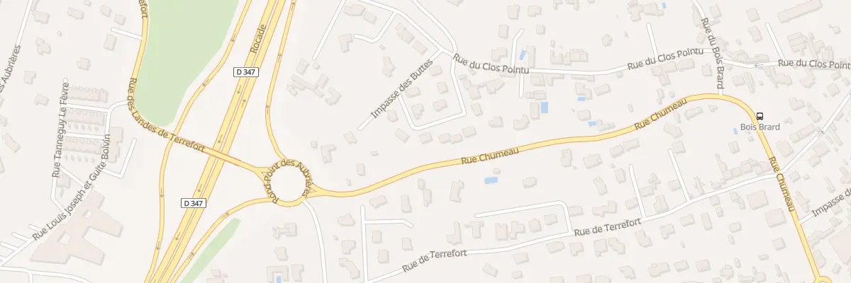 Plan du 13 Rue des Buttes Saint Hilaire à Saumur
