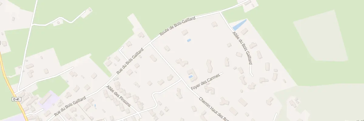 Plan du 1 Che Haut des Rottes à La Flèche