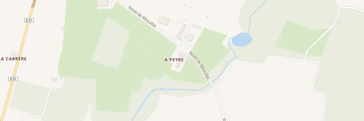 Plan du 2 Rte du Ribouillet à Créon-d’Armagnac