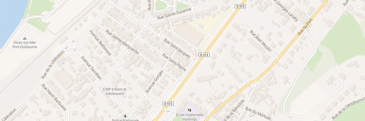 Plan du 63 Rue Saint-Pierre à Dives-sur-Mer