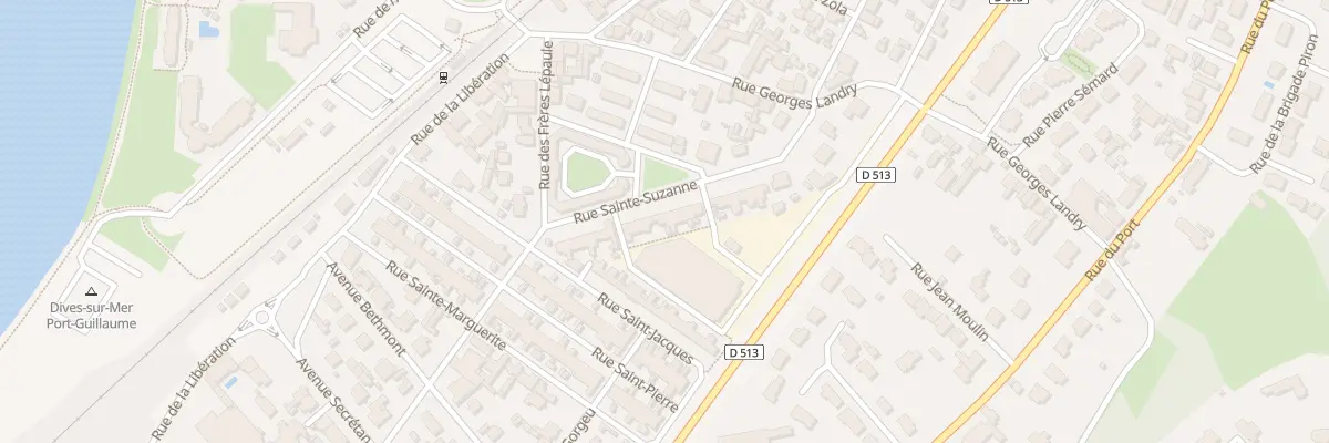 Plan du 18 Rue Sainte-Suzanne à Dives-sur-Mer