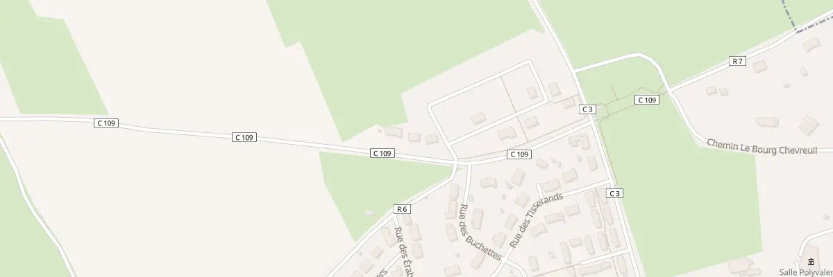 Plan du 3 Rue du Chene à Saint-Rémy-de-Sillé