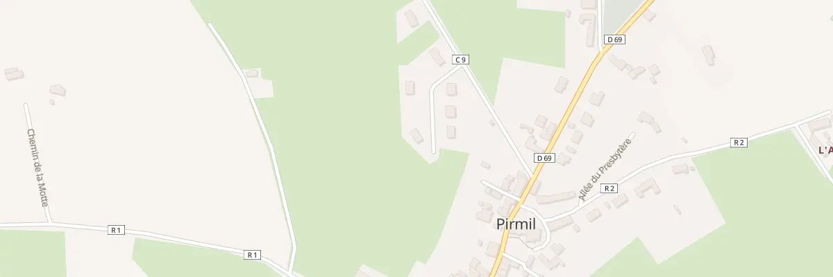 Plan du 7 Res du Cloteau à Pirmil
