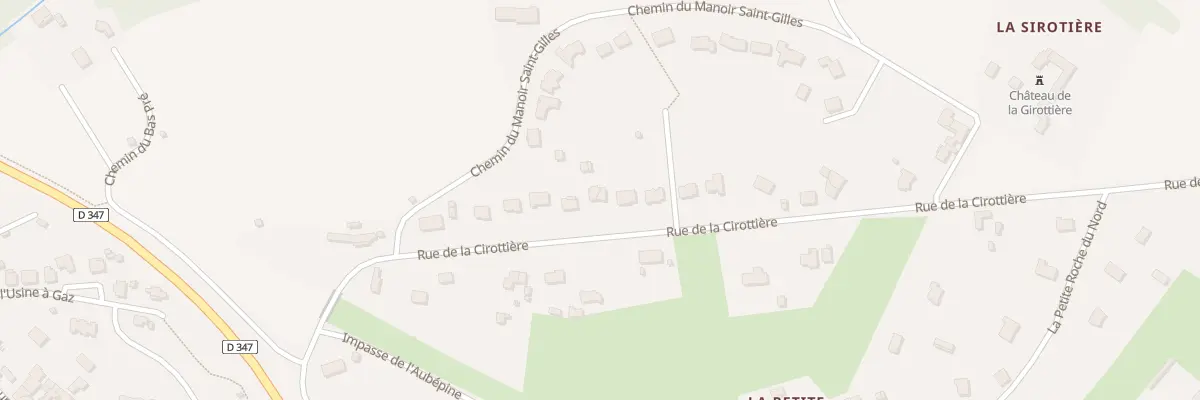 Plan du 13 Rue des Sables à Longué-Jumelles