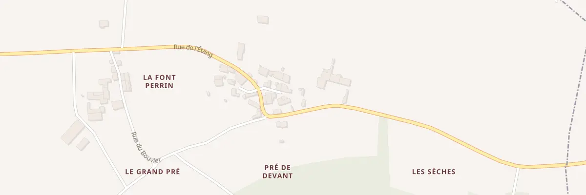 Plan du 8B Rue de l’Etang à Chives