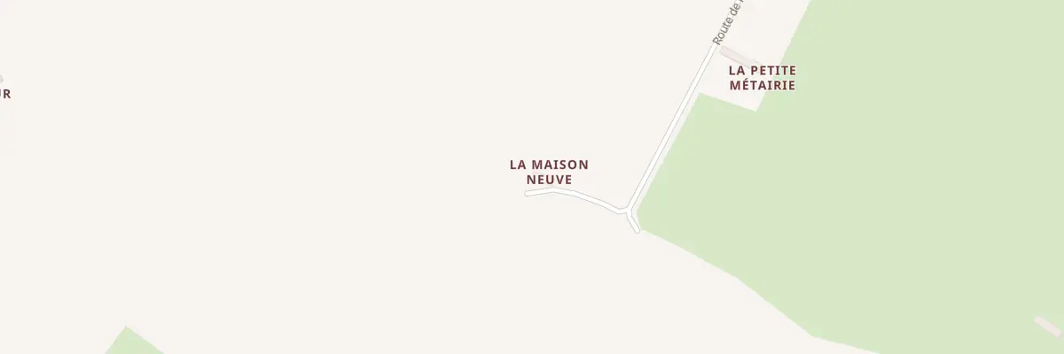Plan du 8 Rte de la Corbiniere à Tennie