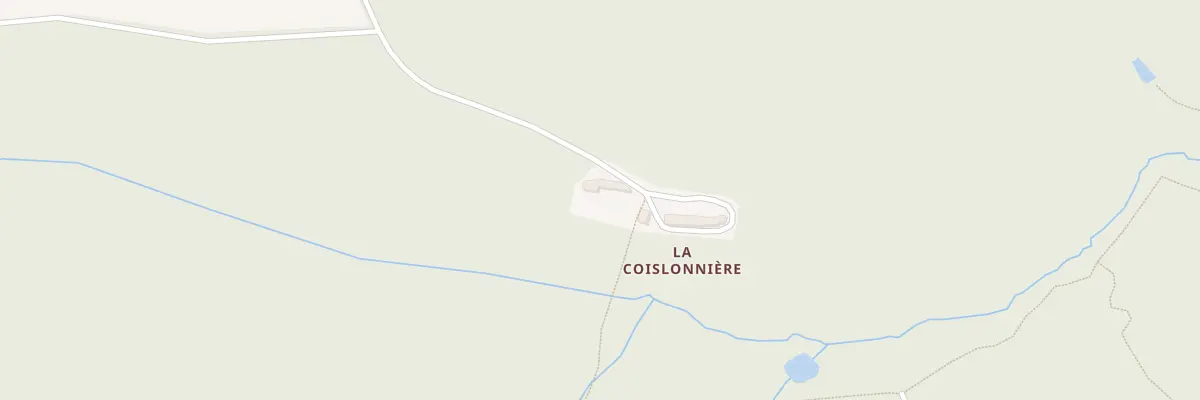 Plan du 1 La Coislonniere à Saint-Léonard-des-Bois