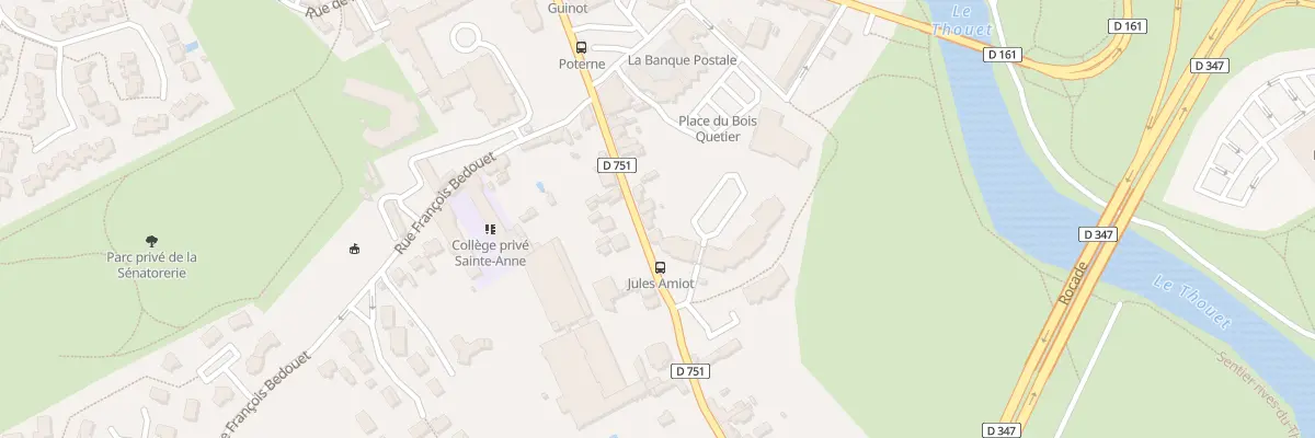 Plan du 15 Rue Jules Amiot à Saumur