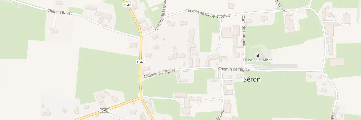 Plan du 5 Che de l’Eglise à Séron