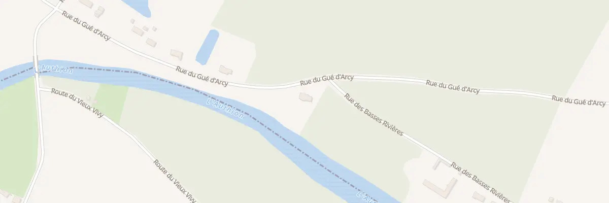 Plan du 235 Rue du Gué d’Arcy à Vivy
