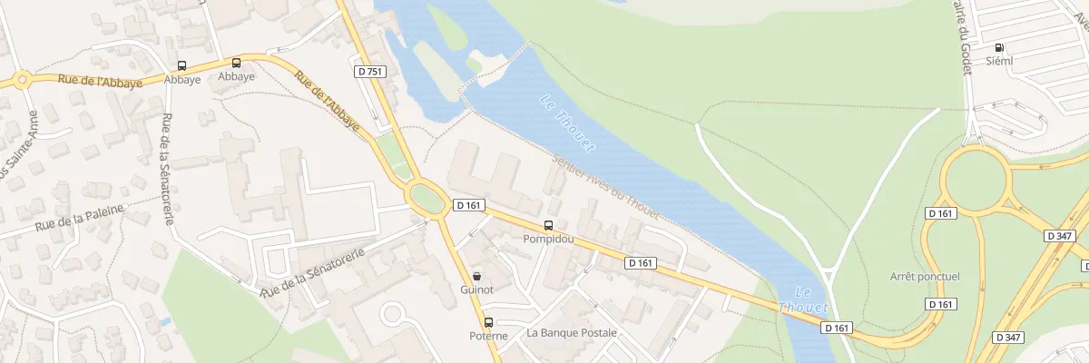 Plan du 5 Av Georges Pompidou à Saumur