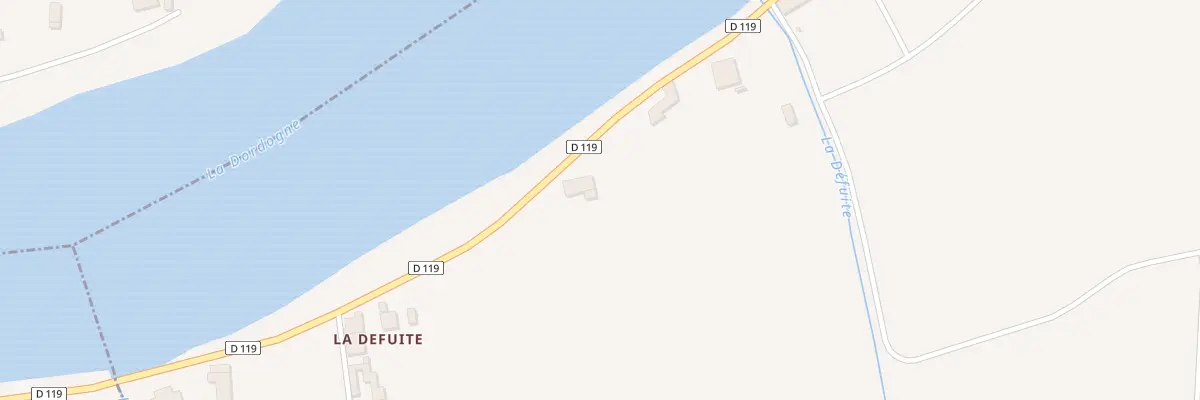 Plan du 5 La Defuite à Sainte-Florence