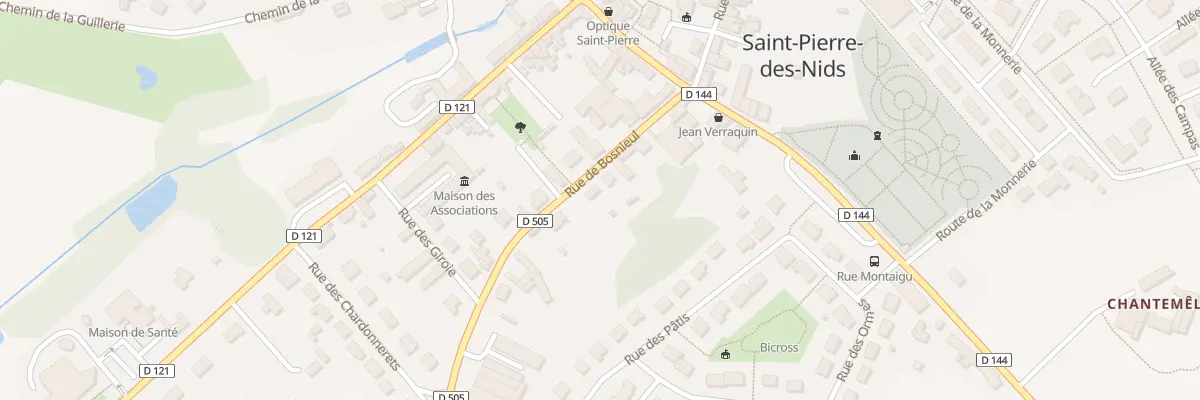 Plan du 5 Rue de Bosnieul à Saint-Pierre-des-Nids