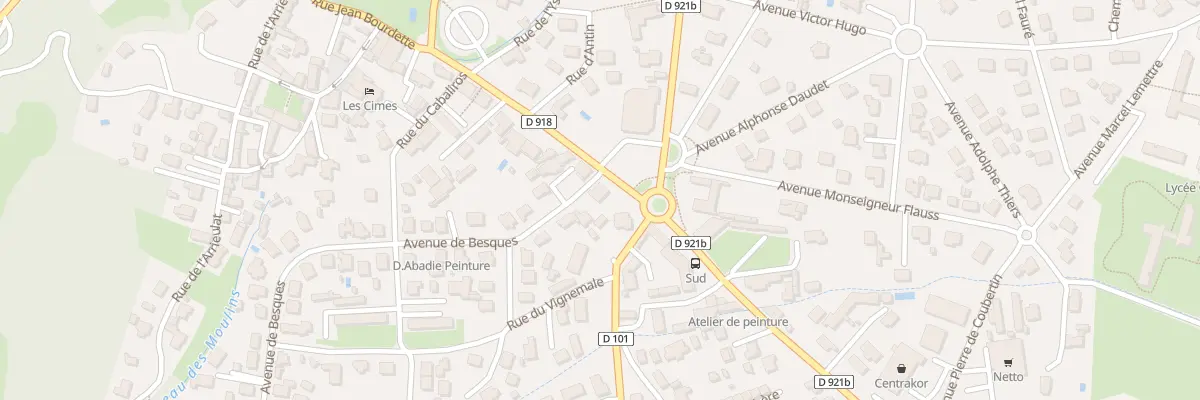Plan du 24 Rue du Général Leclerc à Argelès-Gazost
