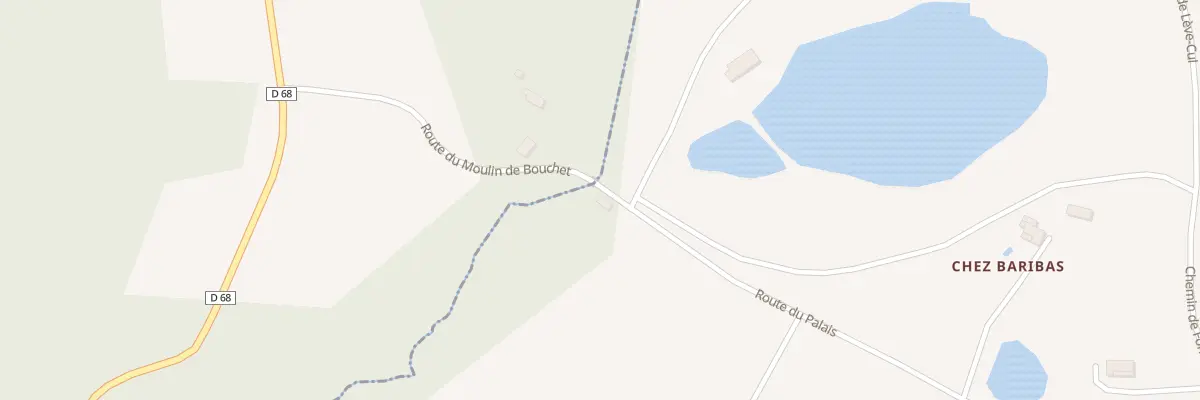 Plan du 3 Rte du Palais à Saint-Vallier