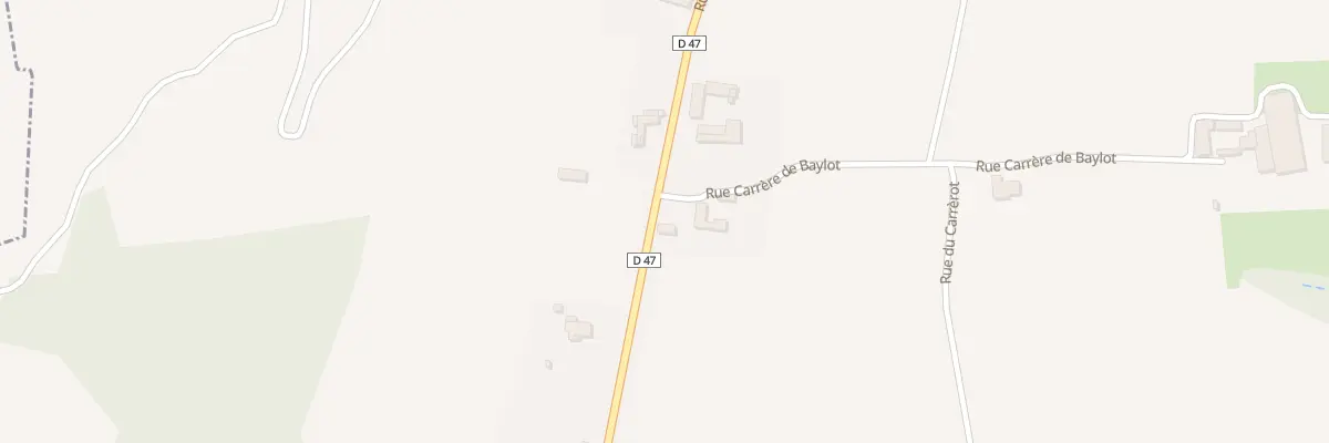 Plan du 2 Rue Carrère de Baylot à Bédeille