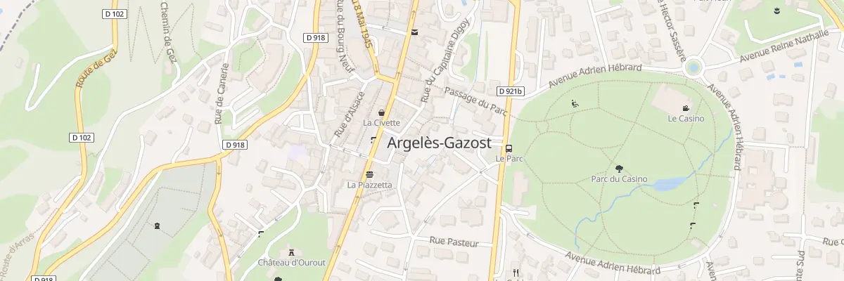Plan du 6 Rue du Capitaine Digoy à Argelès-Gazost