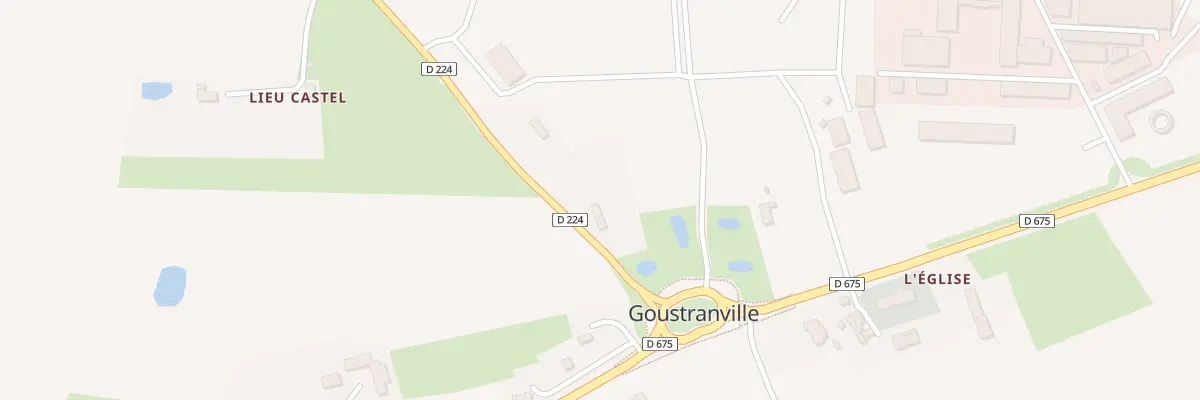 Plan du 5094 Lieu Castel à Goustranville