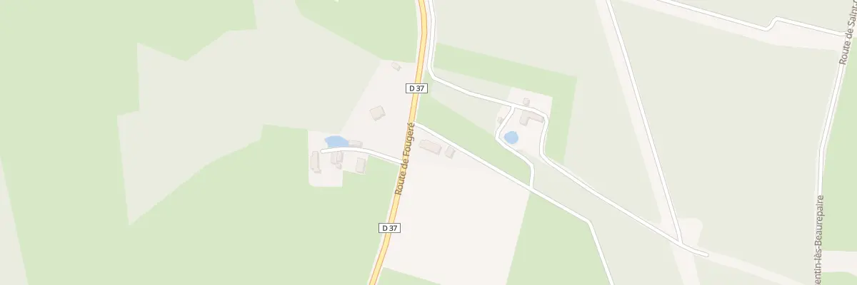 Plan du 3105 Rte de Fougeré à La Flèche