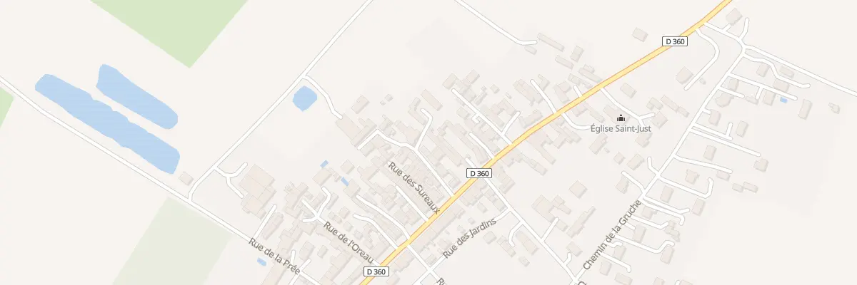 Plan du 4 Rue du Pressoir à Saint-Just-sur-Dive
