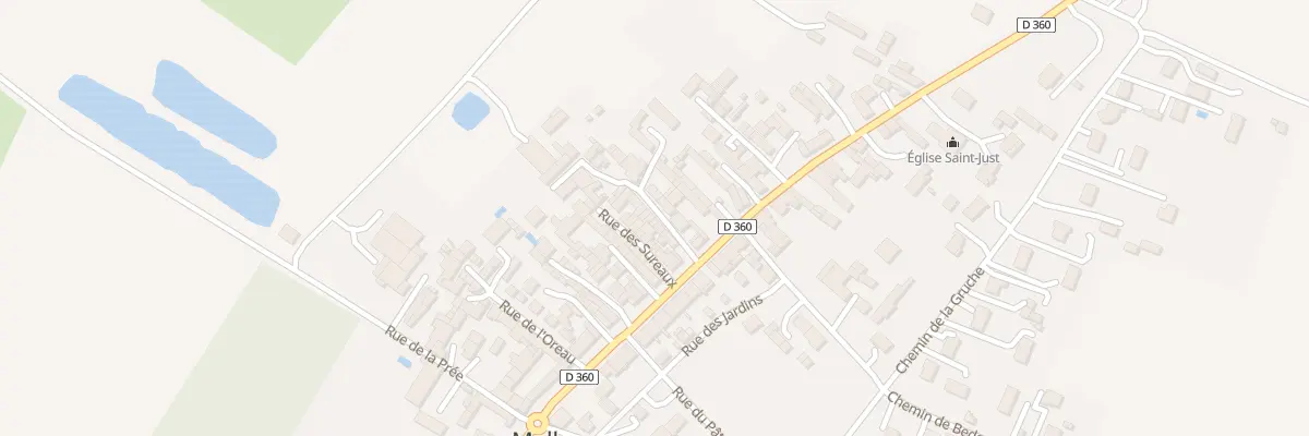 Plan du 3 Rue du Pressoir à Saint-Just-sur-Dive