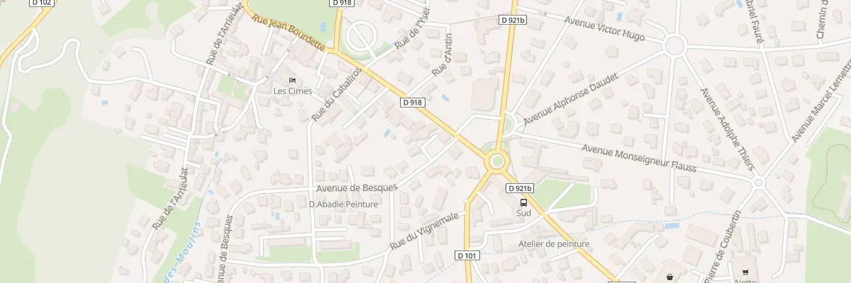 Plan du 22 Rue du Général Leclerc à Argelès-Gazost